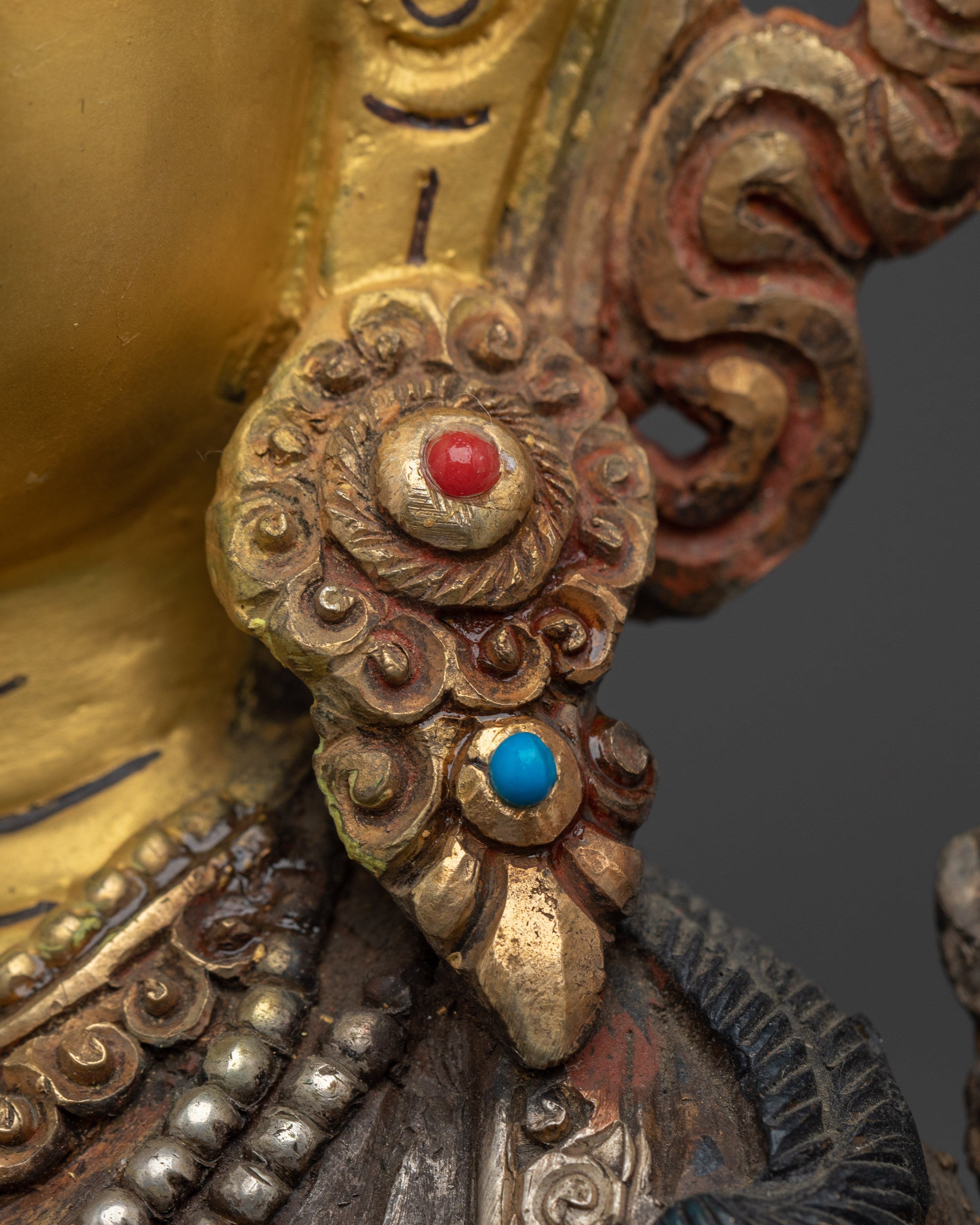 Green Tara Goddess Of Compassion Statue | Traditional Himalayan Art