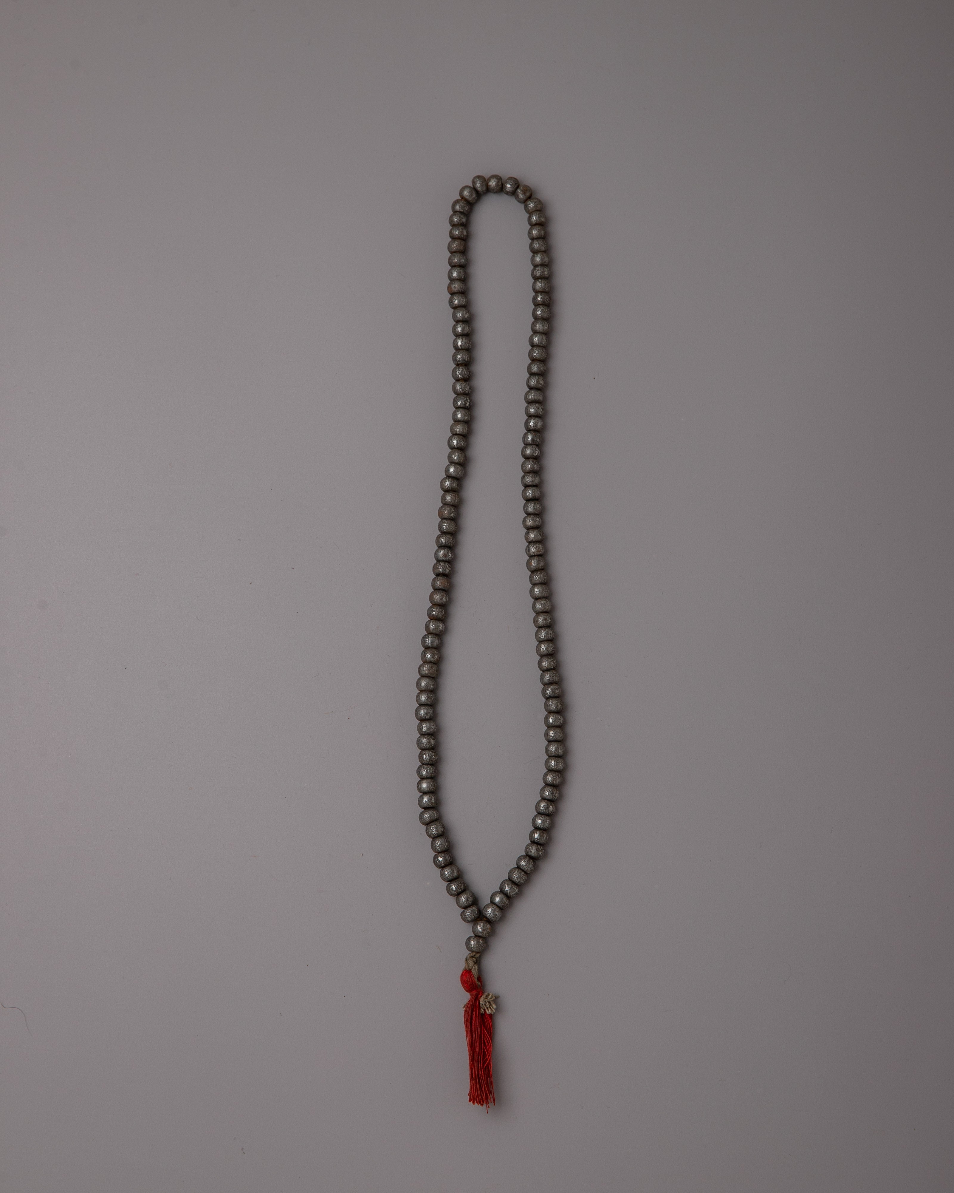 Mala Meditation Iron Beads | Perfect for Yoga Retreats and Spiritual Events