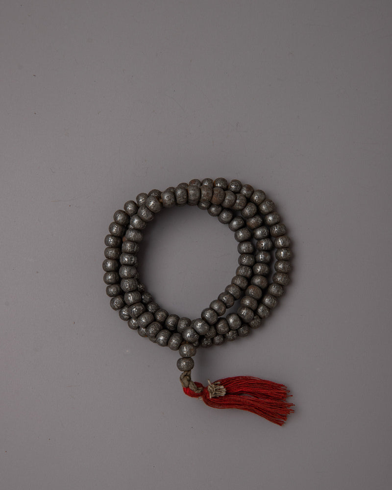 Mala Meditation Iron Beads | Perfect for Yoga Retreats and Spiritual Events