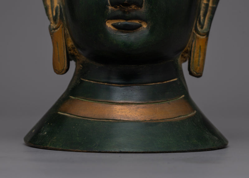 Head of Buddha Statue | Enhance Your Space with Tranquil Beauty