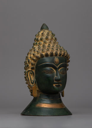 Head of Buddha Statue | Enhance Your Space with Tranquil Beauty