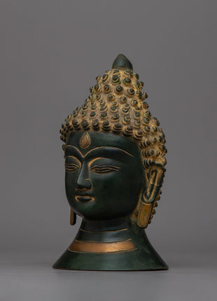 Head of Buddha Statue | Enhance Your Space with Tranquil Beauty