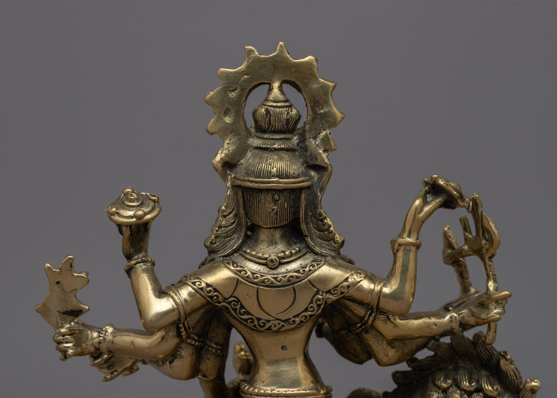 Durga Maa Brass Statue | A Sacred Addition to Festivals and Religious Ceremonies