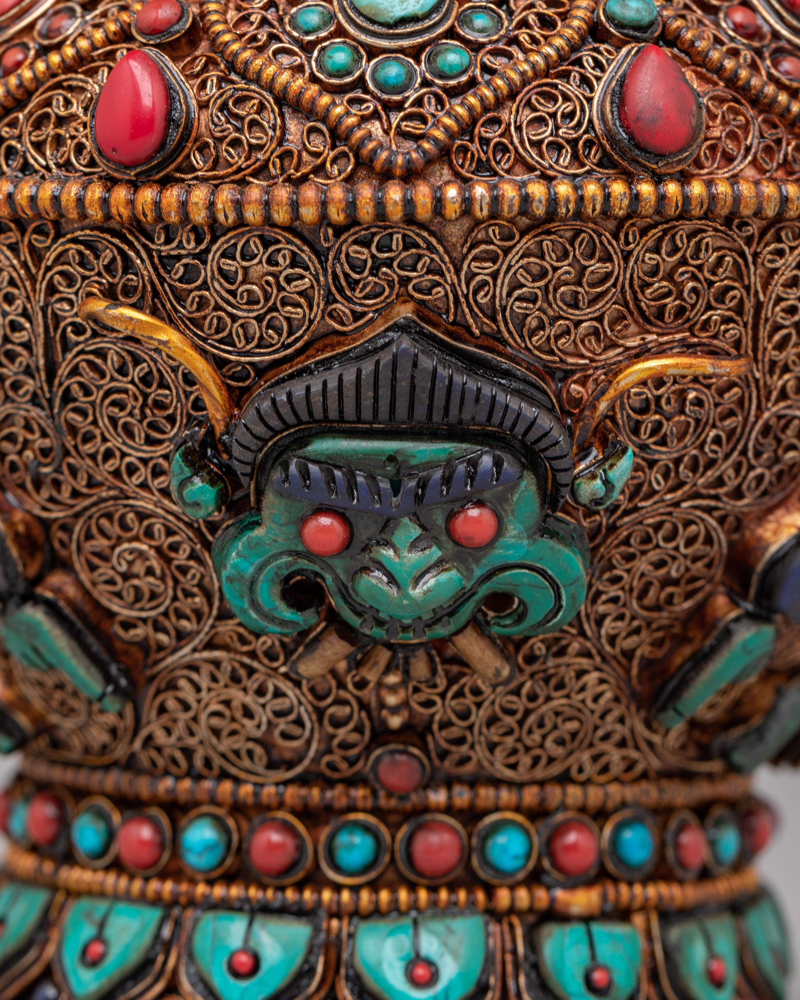 Himalayan Scared Rice Pot | Spiritual Healing Decor
