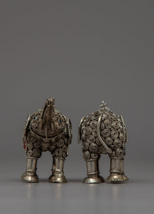Elephant Statue Set  | Bring Symbolic Beauty and Grace to Your Space