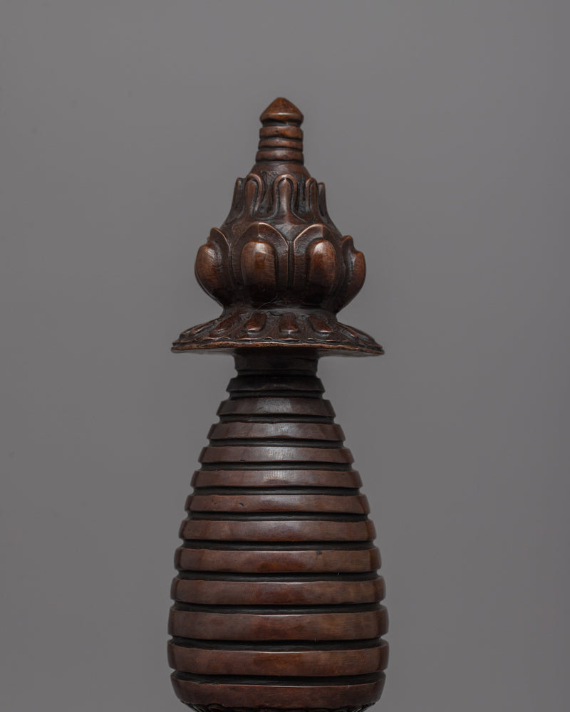 Sacred Copper Stupa | A Beautiful Addition to Temples, Altars, and Meditation Rooms