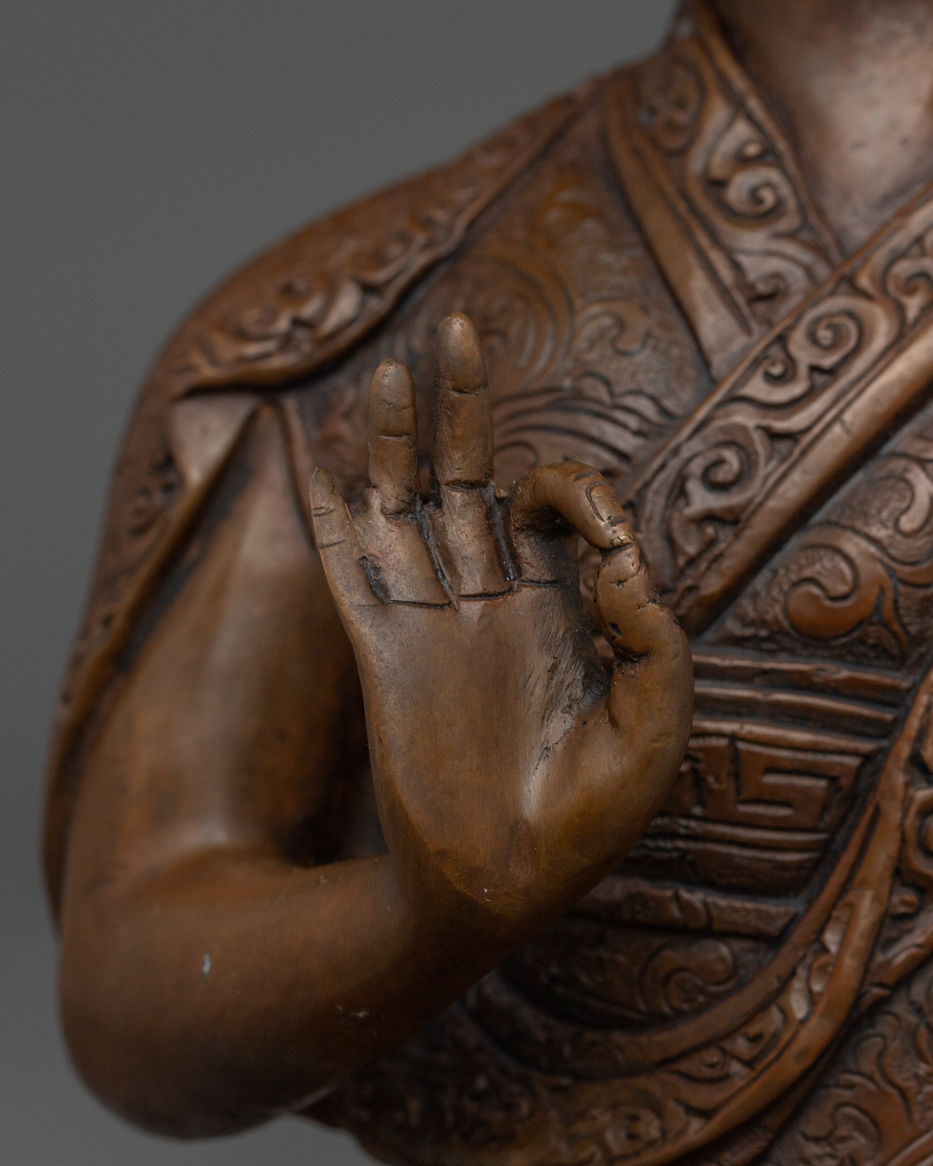 Enlightened Master Tsongkhapa Set | Disciples Statue