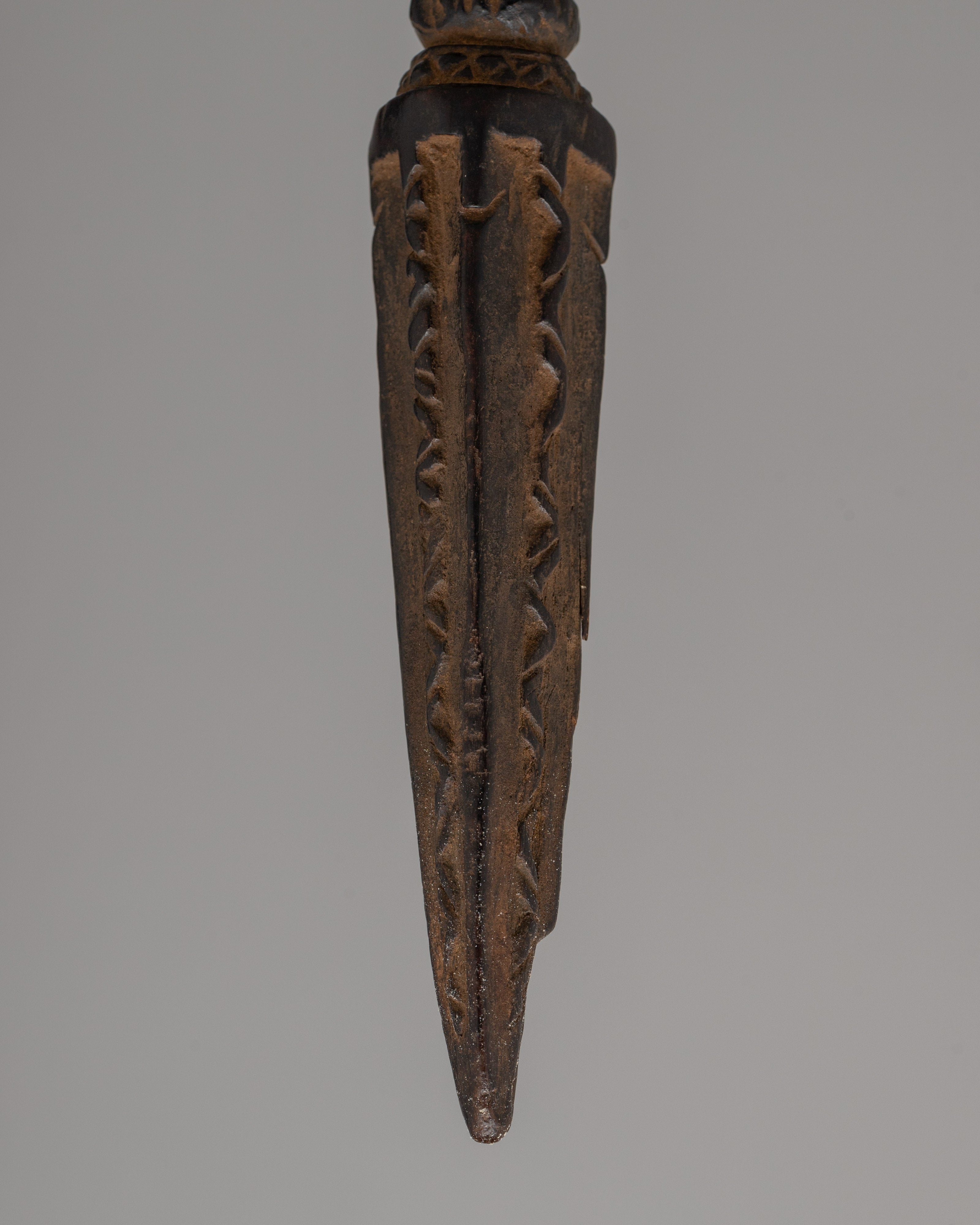 Ritual Dagger Dorje Phurba | Handcrafted Wooden Phurba