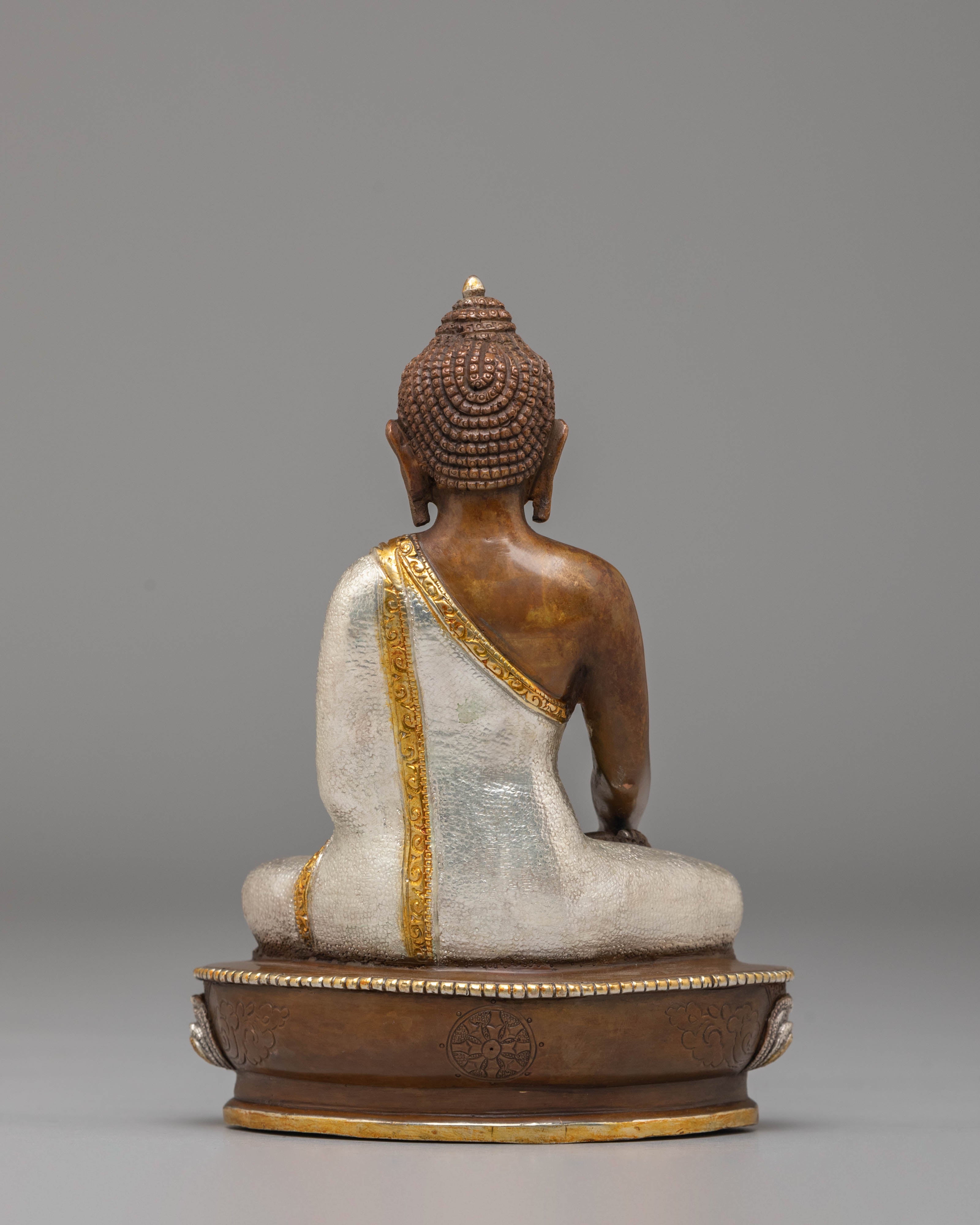 Handmade Buddhist Gautam Buddha Statue | Peaceful Shakyamuni Buddha Art