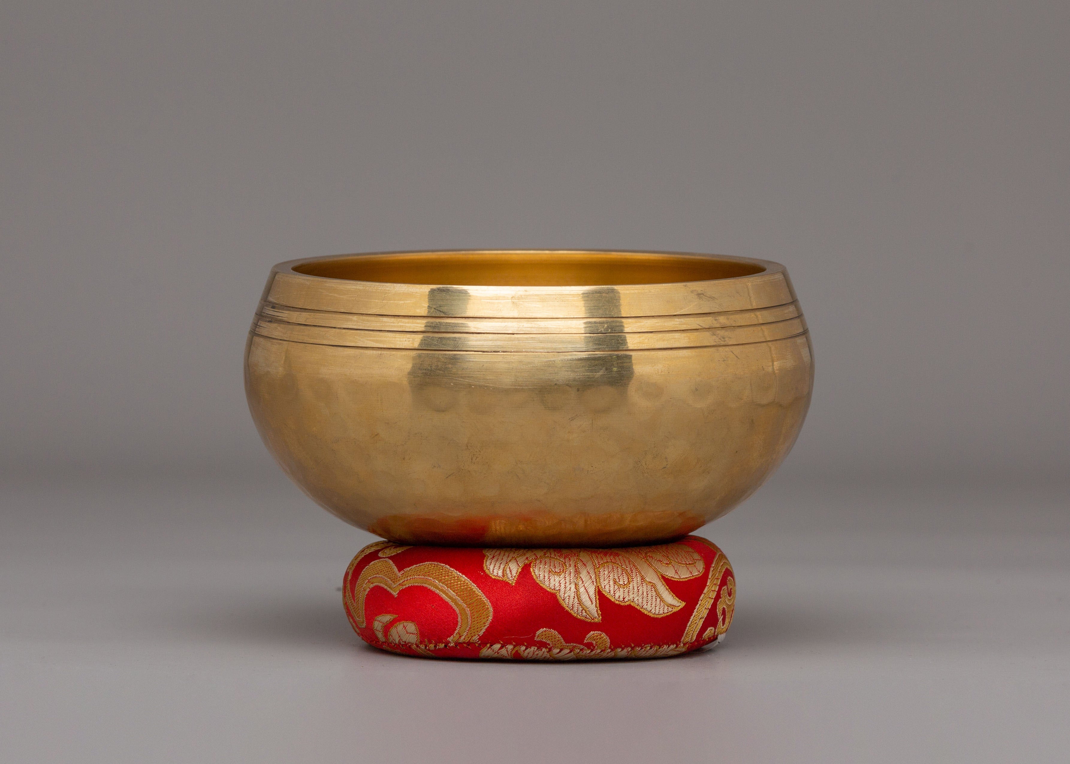 Spiritual Handcrafted Tibetan Singing Bowl | Sound Healing Bowl