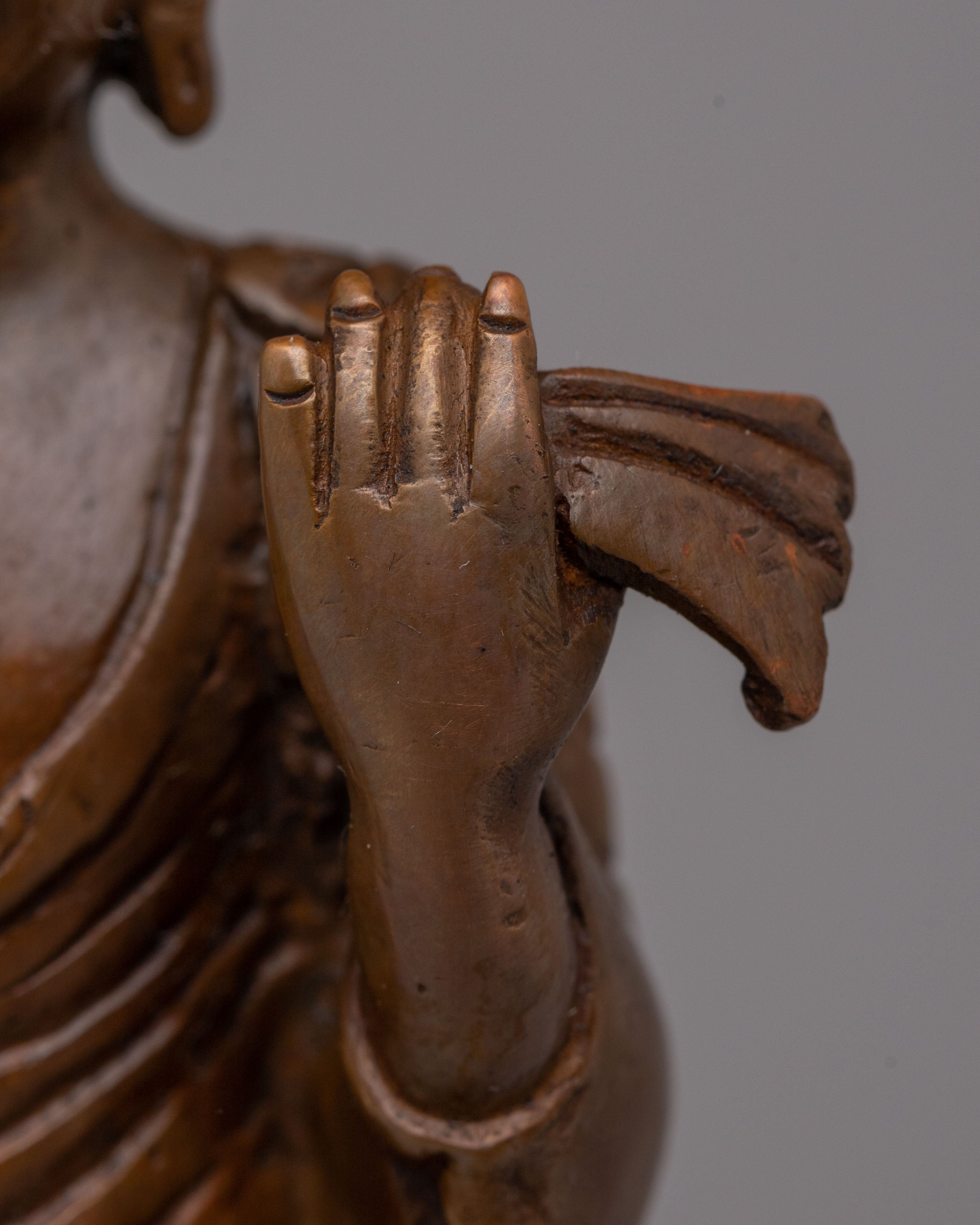 Tibetan Dipankara Deity Statue | Buddhist Altar Decor