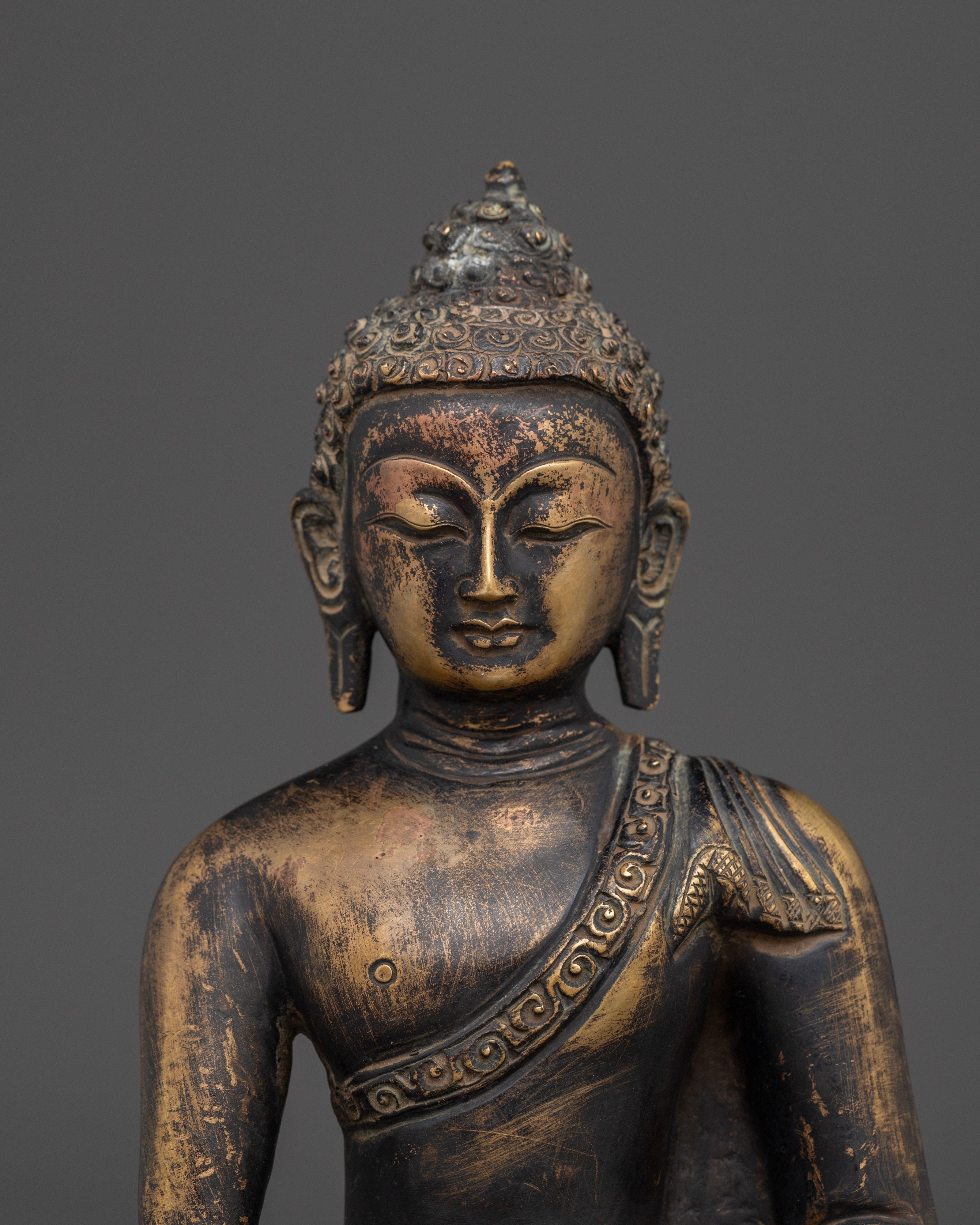 Handmade Dharmakara Amitabha Sculpture | Sacred Buddhist Art