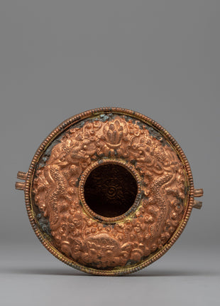 Handcrafted Precious Copper Ghau Box 