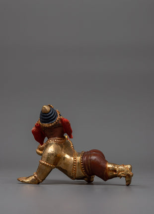 Sacred Ganesh Statue | Gold-Plated for Spiritual and Decorative Appea