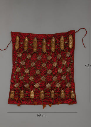 Tibetan Bone Rugen (Rus-Gyan) | Sacred Ritual Adornment Set