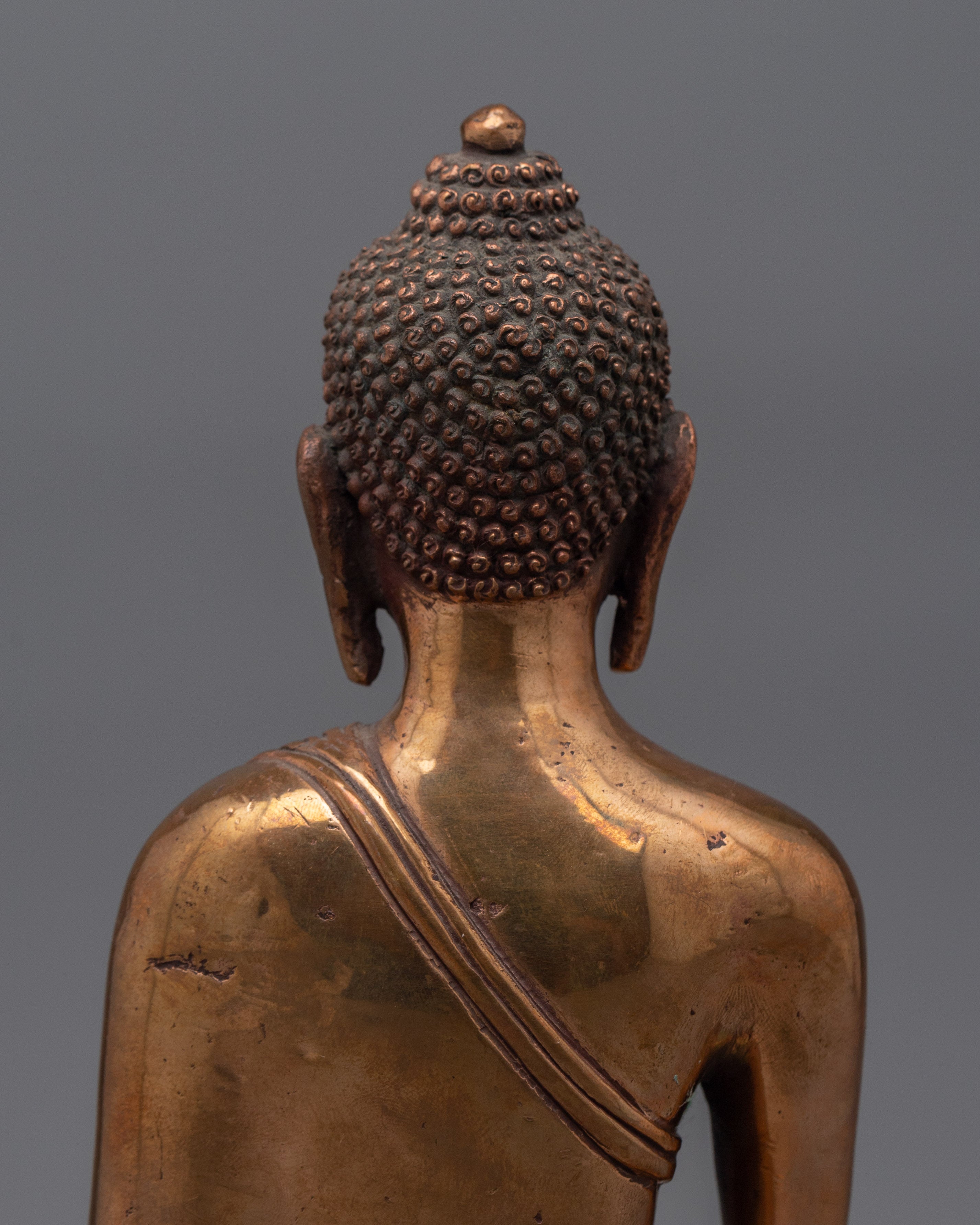 Handcrafted Shakyamuni Buddha Statue | Handcrafted Statue for Spiritual Decor