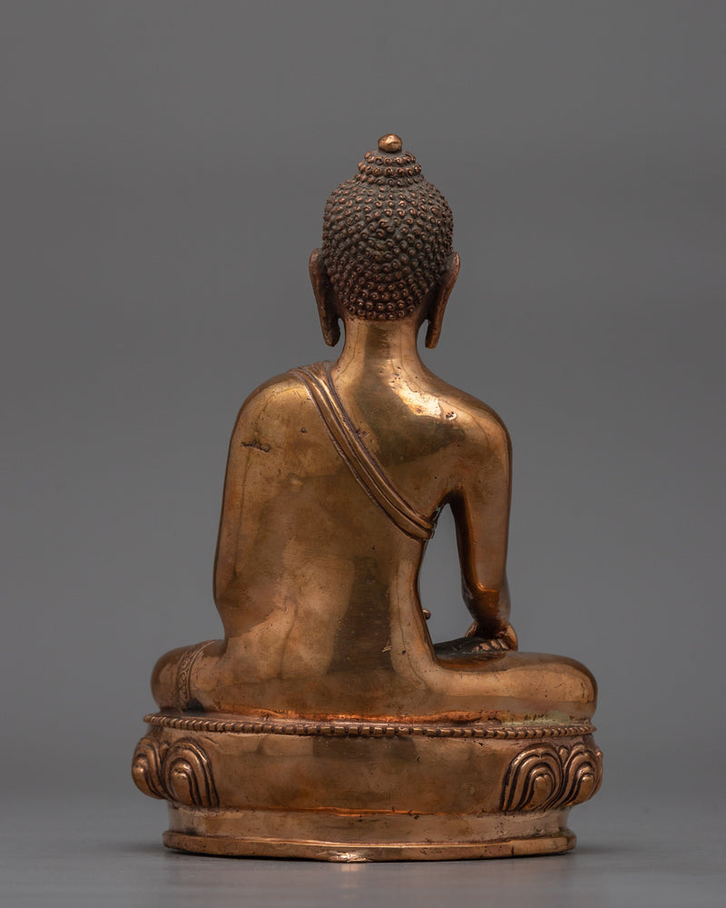 Handcrafted Shakyamuni Buddha Statue | Handcrafted Statue for Spiritual Decor