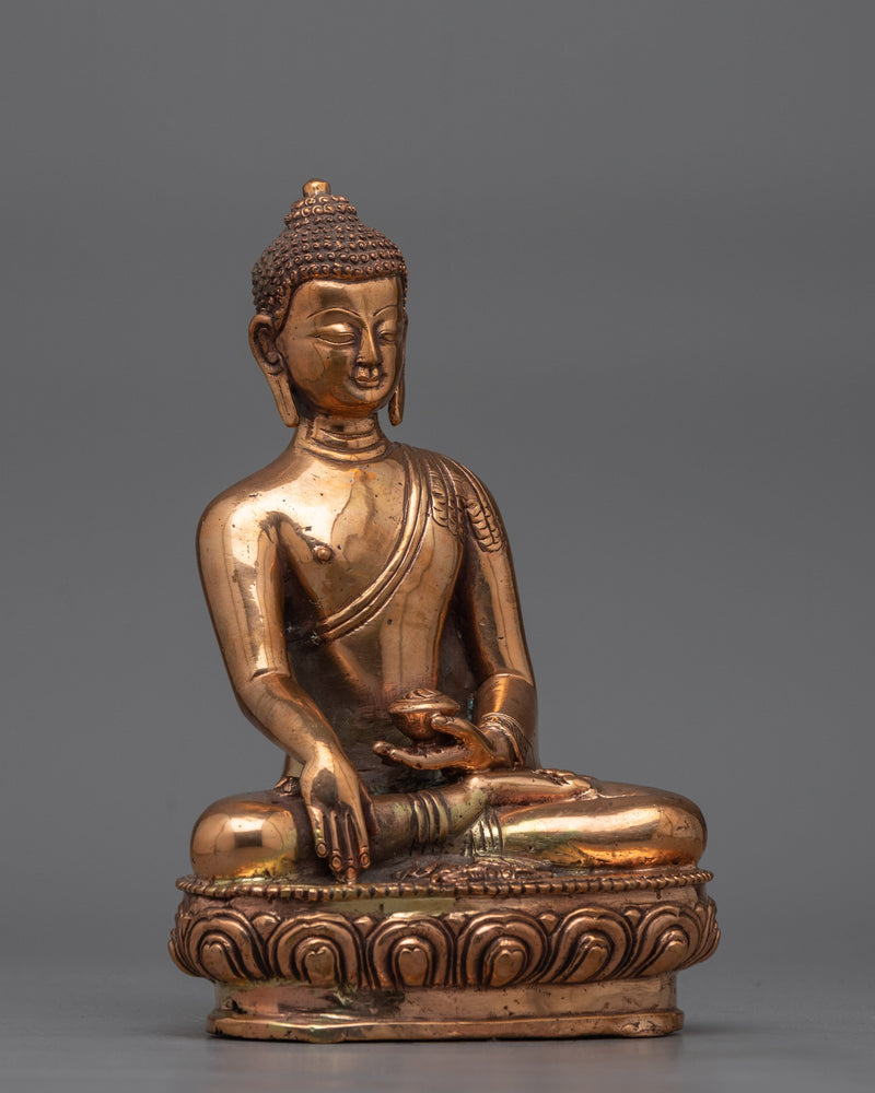 Handcrafted Shakyamuni Buddha Statue | Handcrafted Statue for Spiritual Decor