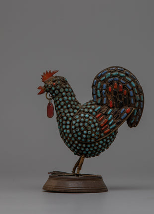 Handmade Copper Rooster | Elegant and Unique Home Accent"