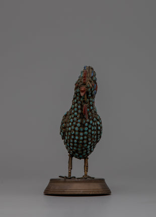 Handmade Copper Rooster | Elegant and Unique Home Accent"