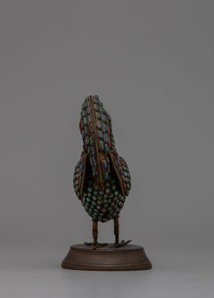 Handmade Copper Rooster | Elegant and Unique Home Accent"