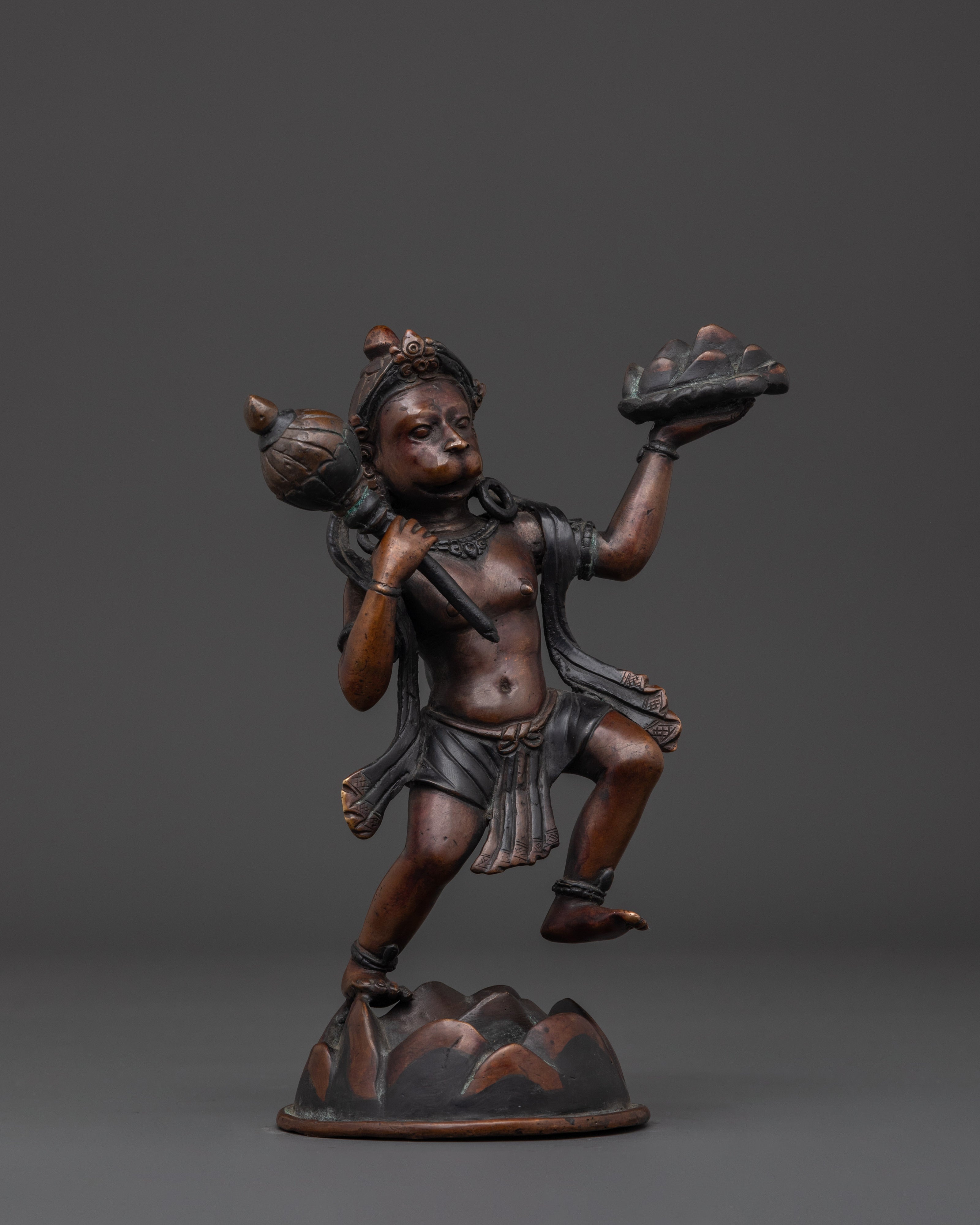 Hanuman Hindu Deity Figurine | Spiritual Home and Meditation Decor