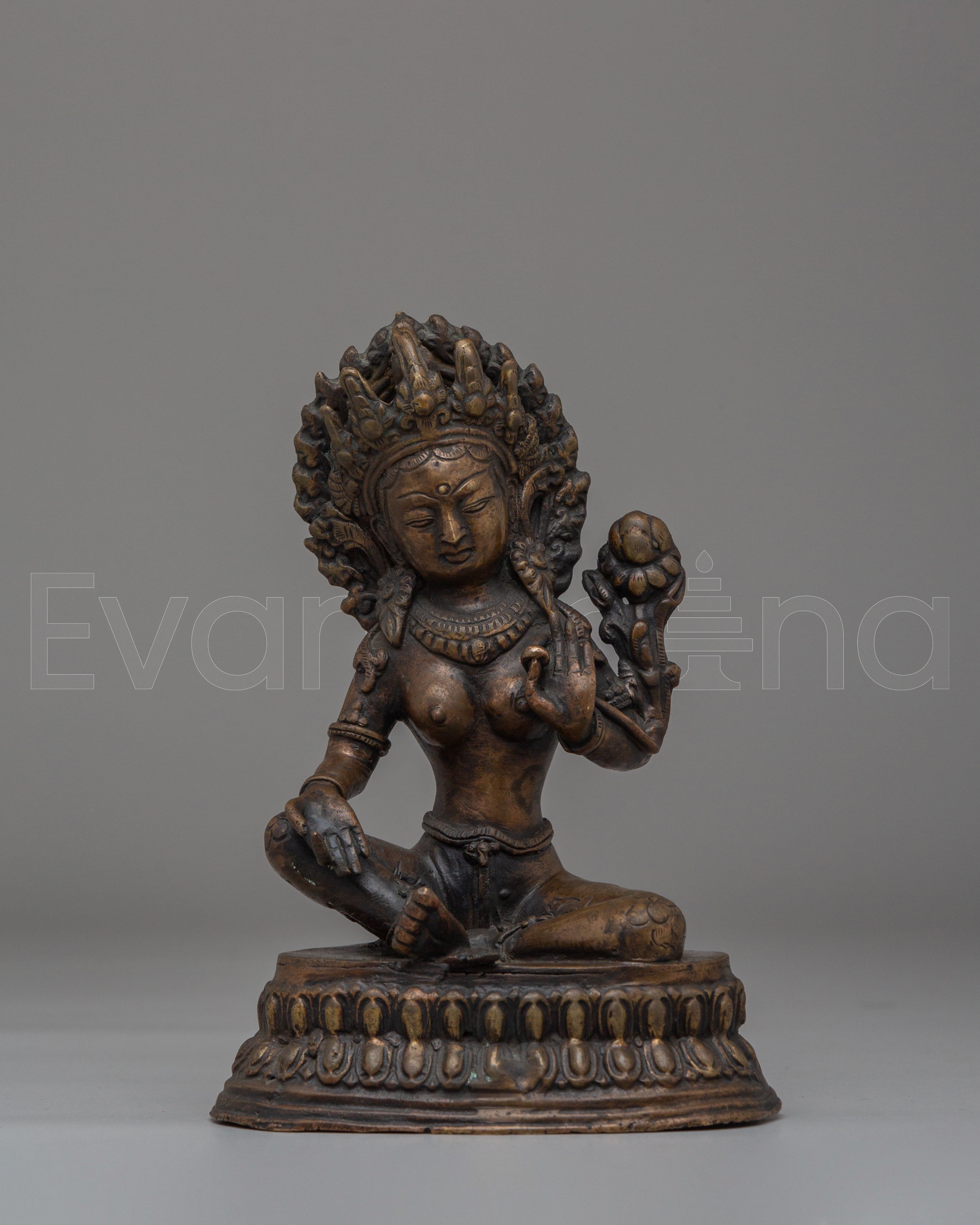  Green Tara Statue