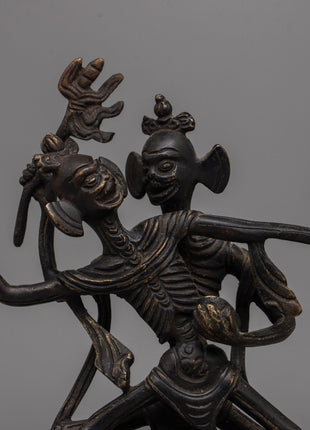 Citipati Tibetan Buddhist Dharmapala Statue | Embodiment of Protective Forces and Wisdom ( include consecration)