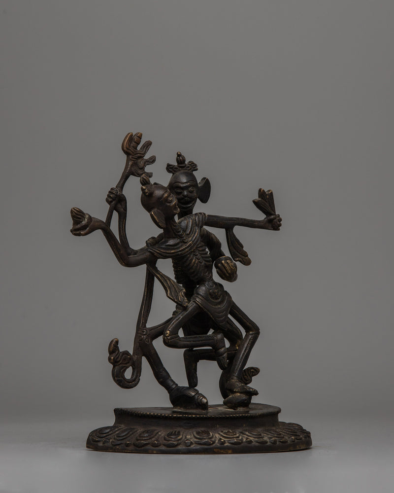 Citipati Tibetan Buddhist Dharmapala Statue | Embodiment of Protective Forces and Wisdom