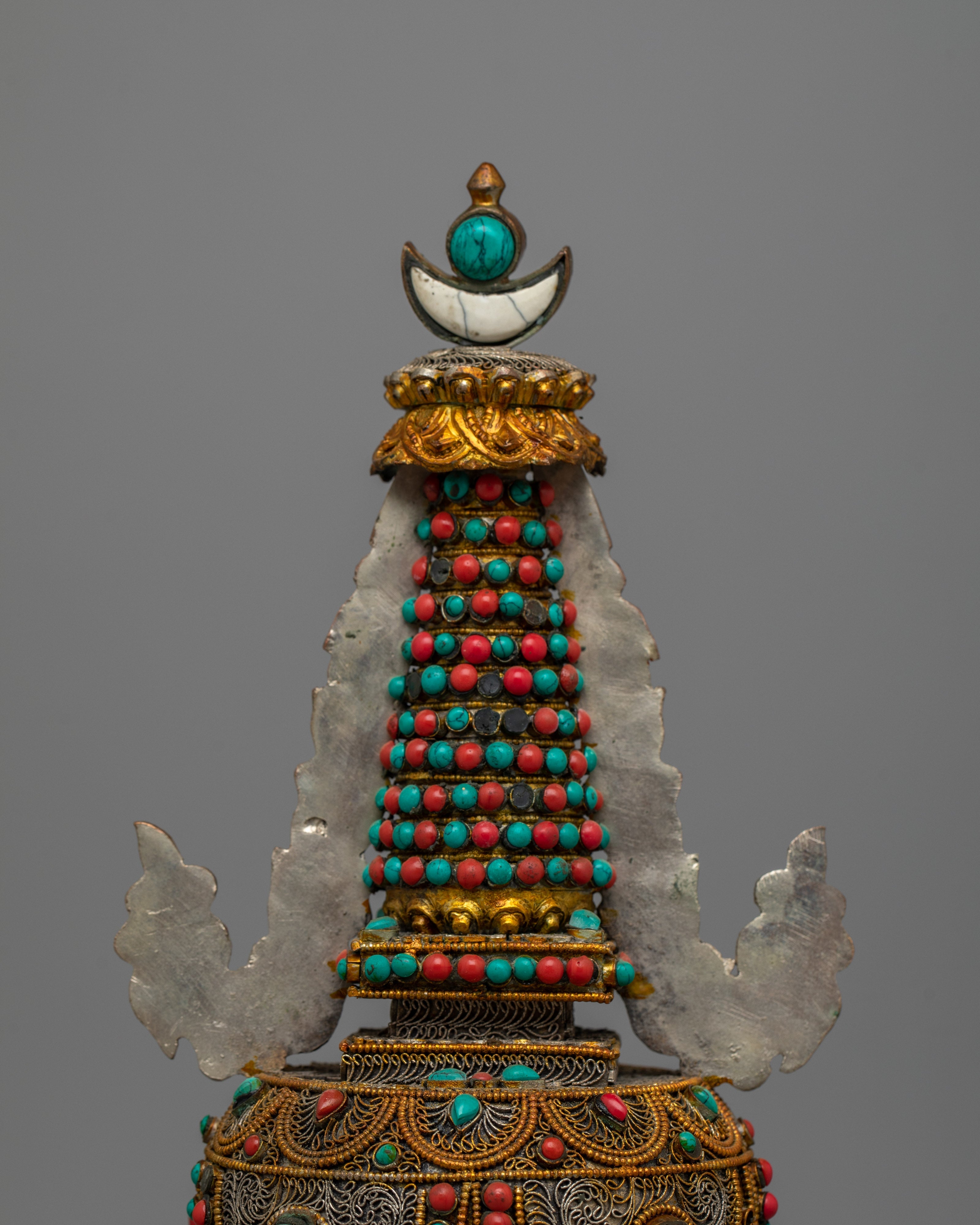 Tibetan Stupa Chorten | Symbol of Enlightenment and Spiritual Presence for Sacred Spaces