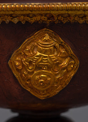 Tibet Butter Lamp for Sacred Light Offering | Lamp of Spiritual Wisdom and Serenity into Your Home