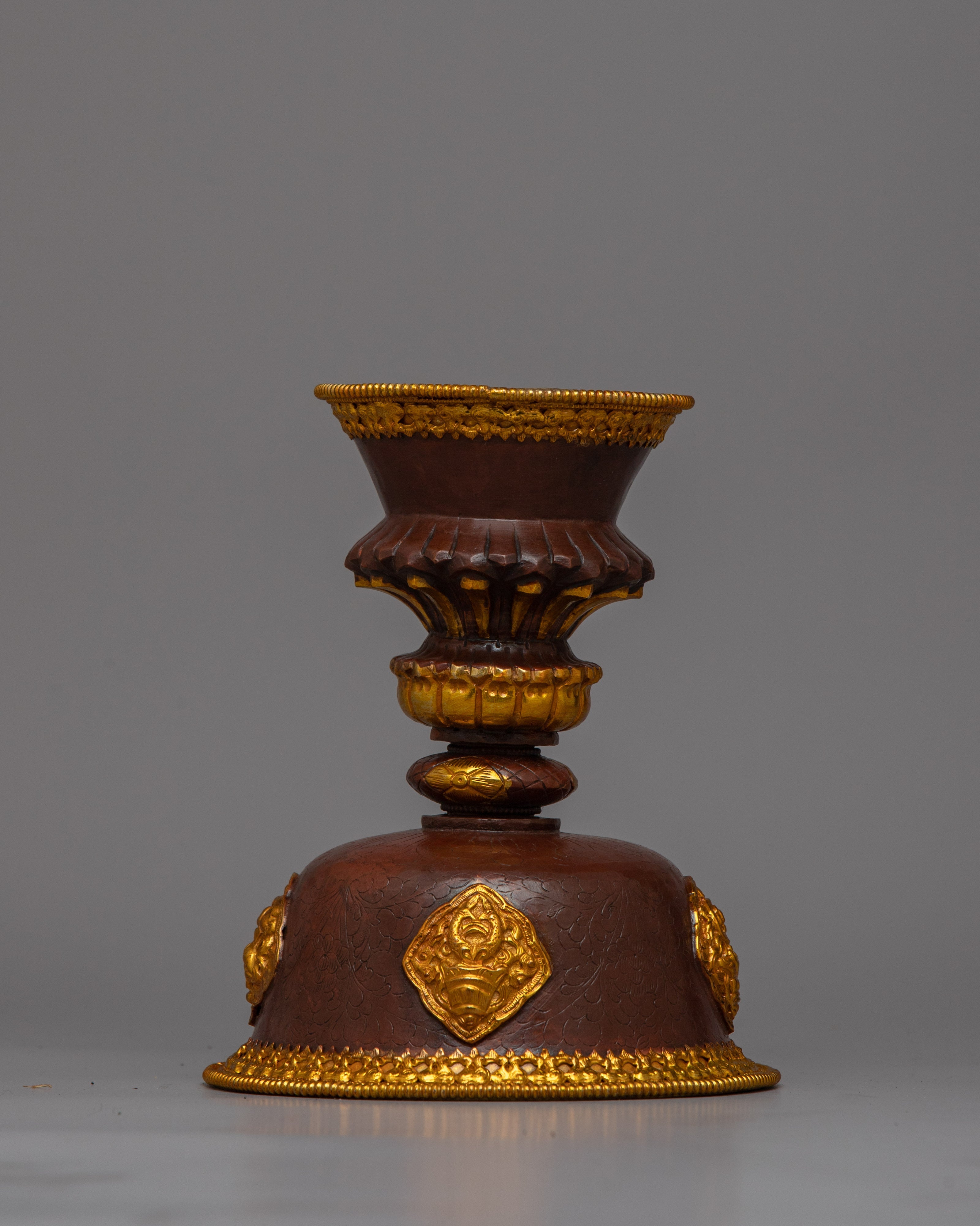 Tibet Butter Lamp for Sacred Light Offering | Lamp of Spiritual Wisdom and Serenity into Your Home