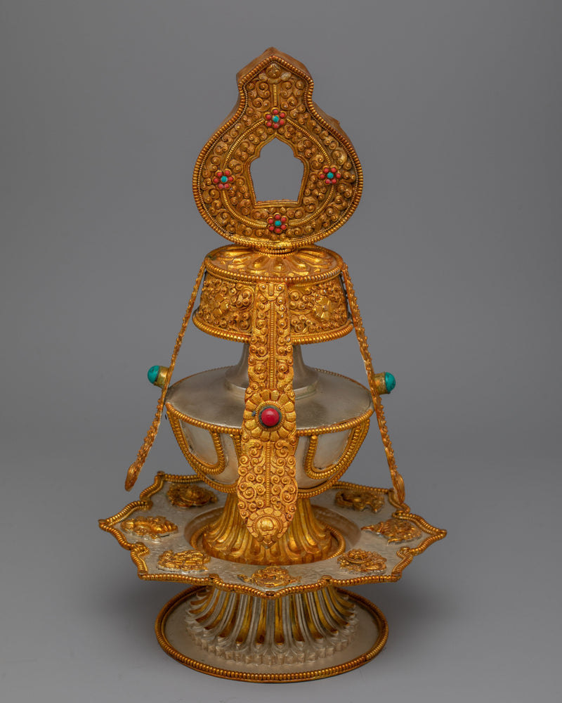 The Long-Life Vase Tsebum | Buddhist Ritual Vase Symbol of Longevity and Prosperity