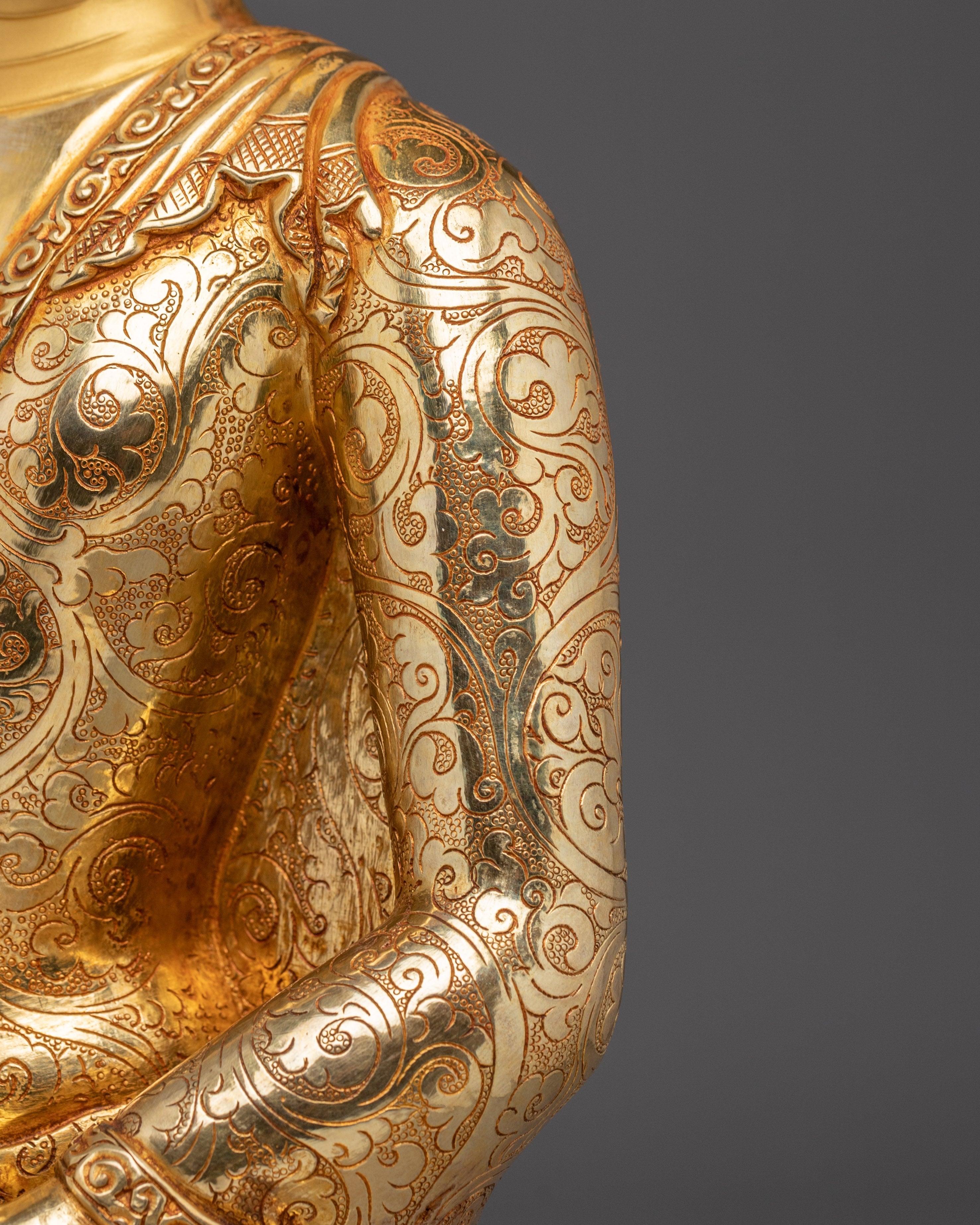 Handcrafted Sculpture Amitabha Buddha | Tibetan Buddhist Art