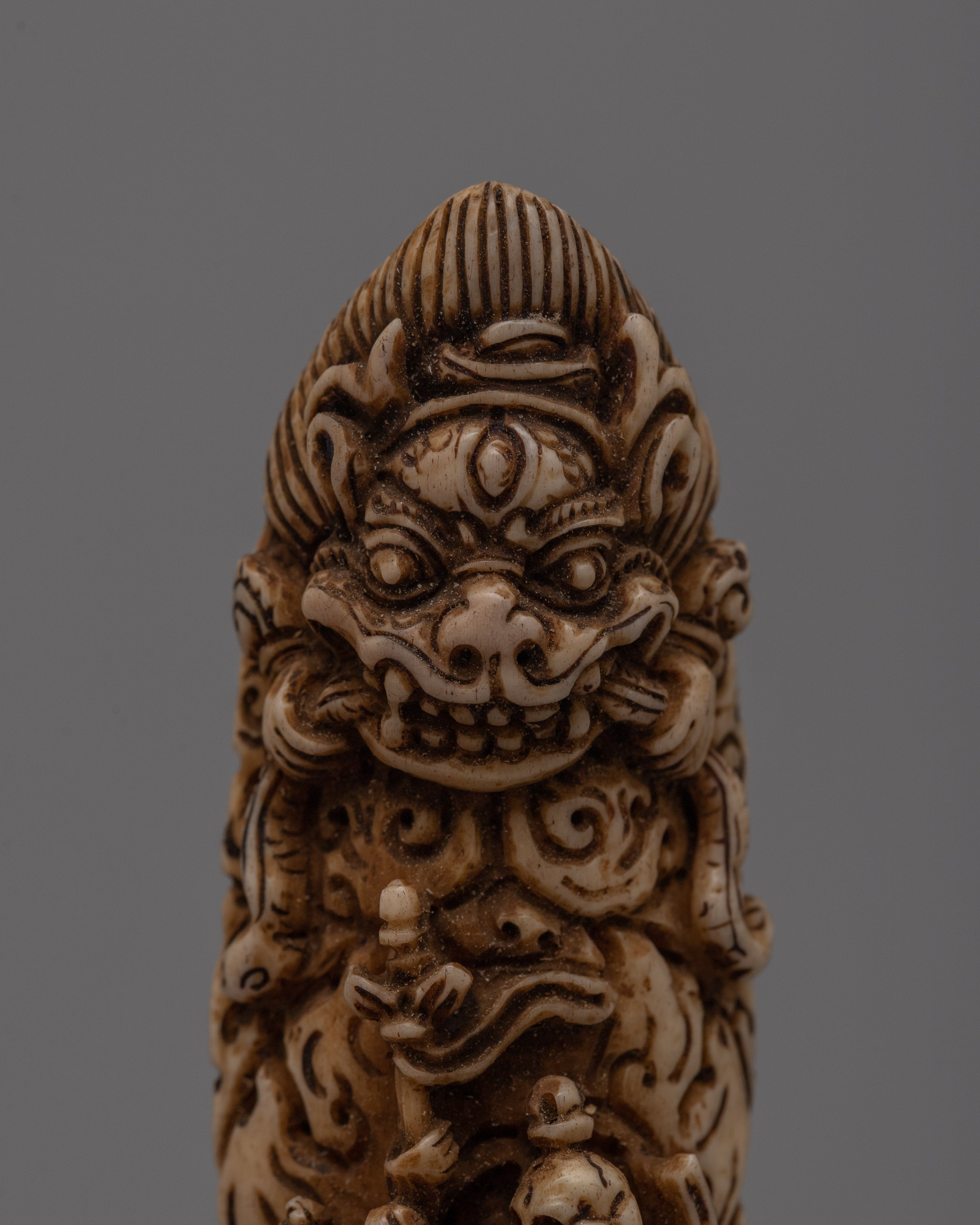 Apron Plaque with Tantric Deity | Embrace Fierce Compassion and Spiritual Protection
