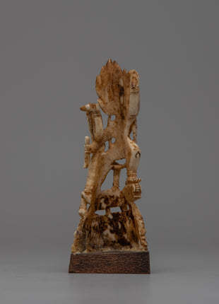 Buddhist Deity Yamantaka With Consort Yami Statue | The Essence of Yamantaka’s Fearlessness and Protection