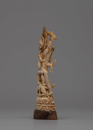 Buddhist Deity Yamantaka With Consort Yami Statue | The Essence of Yamantaka’s Fearlessness and Protection
