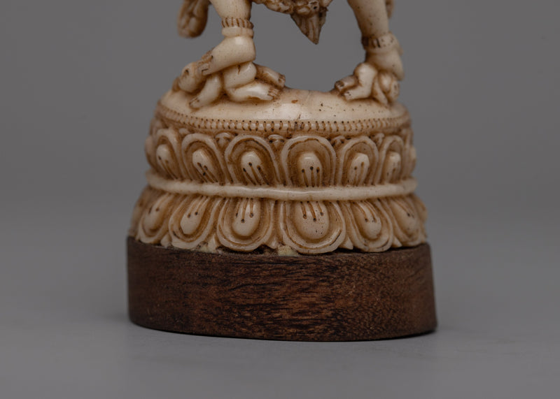 Dorje Phurba Vajrakilaya Statue | Tibetan Fierce Yidam Deity Sculpture for Spiritual Protection