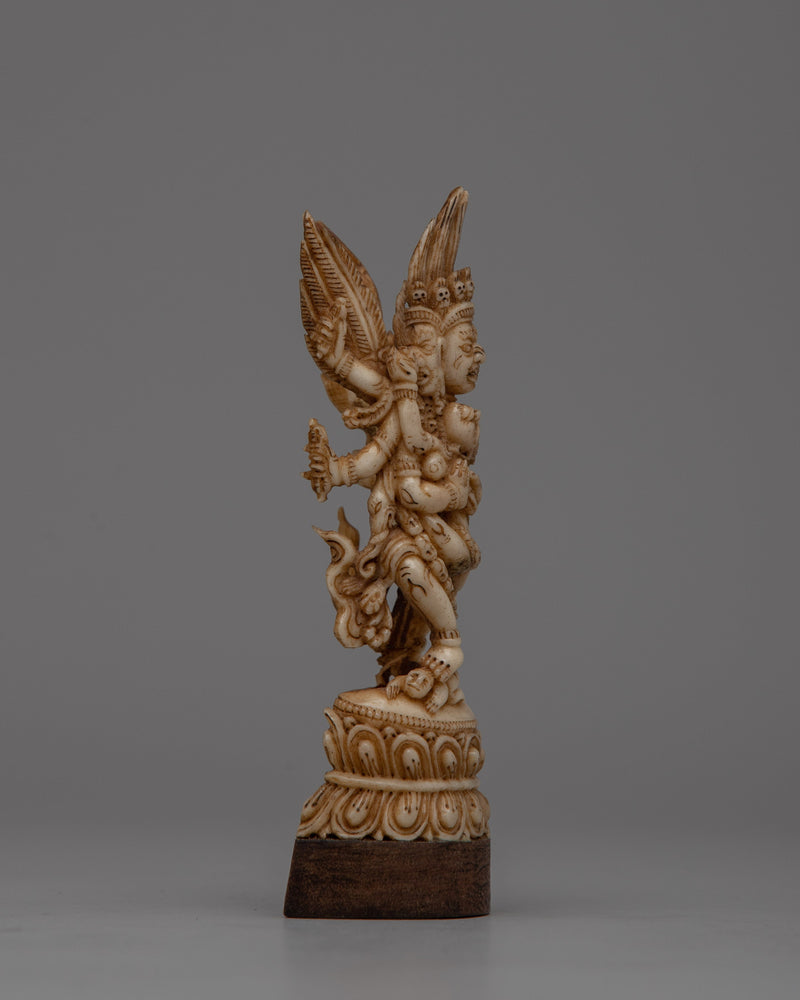 Dorje Phurba Vajrakilaya Statue | Tibetan Fierce Yidam Deity Sculpture for Spiritual Protection