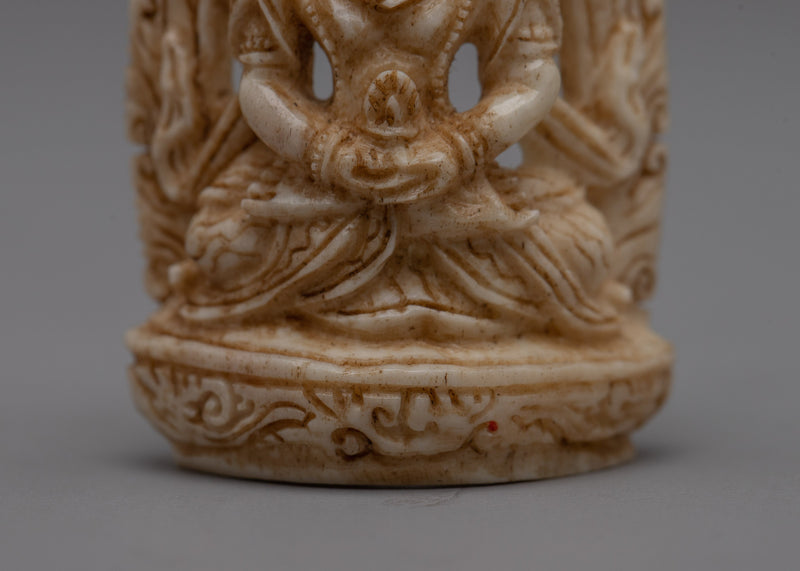 Buddha Amitayus Mantra Practice Statue | Enhancing Meditation, Longevity, and Mantra Recitation