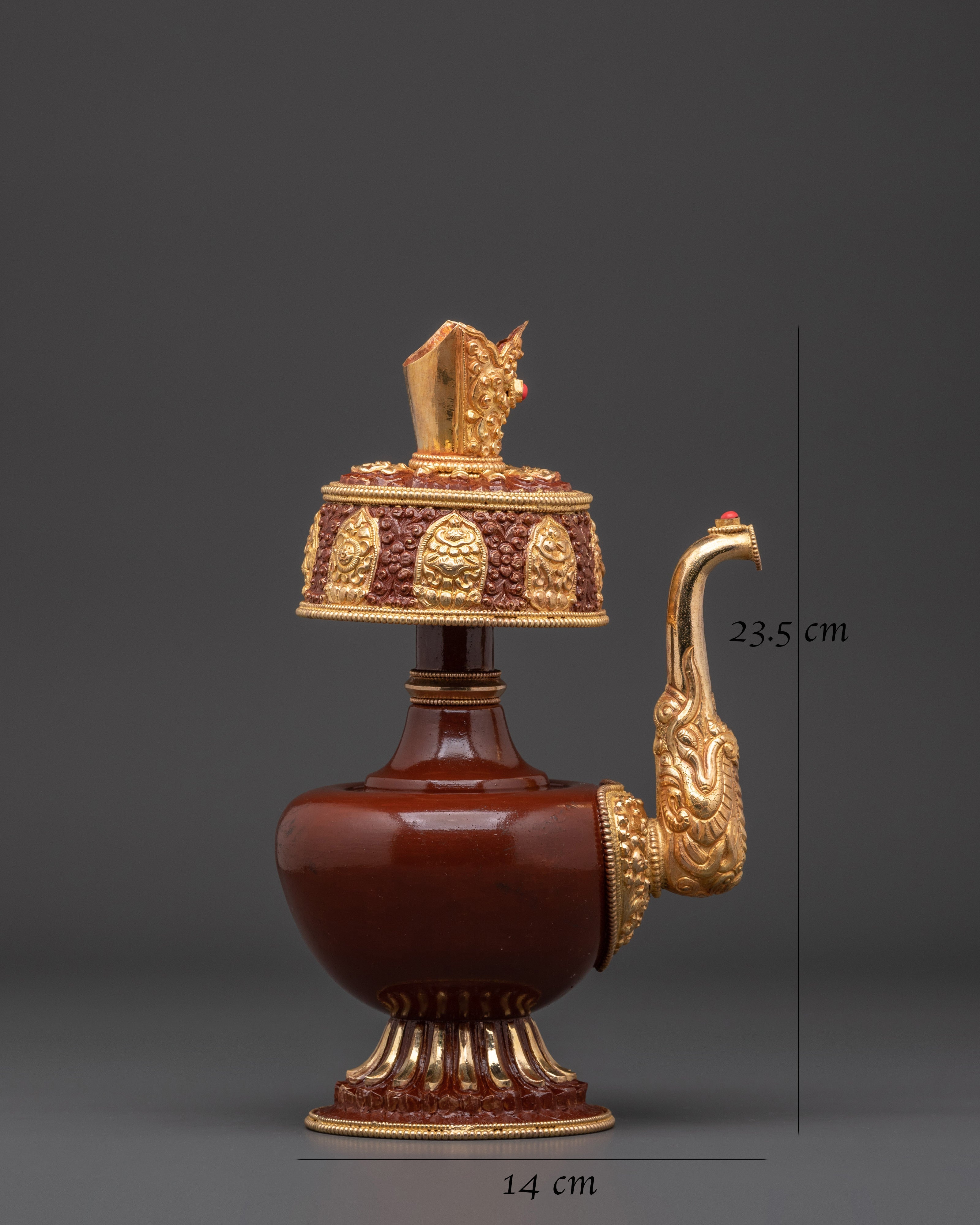Tibetan Water Offering Bhumba | Spiritual Cleansing Vessel