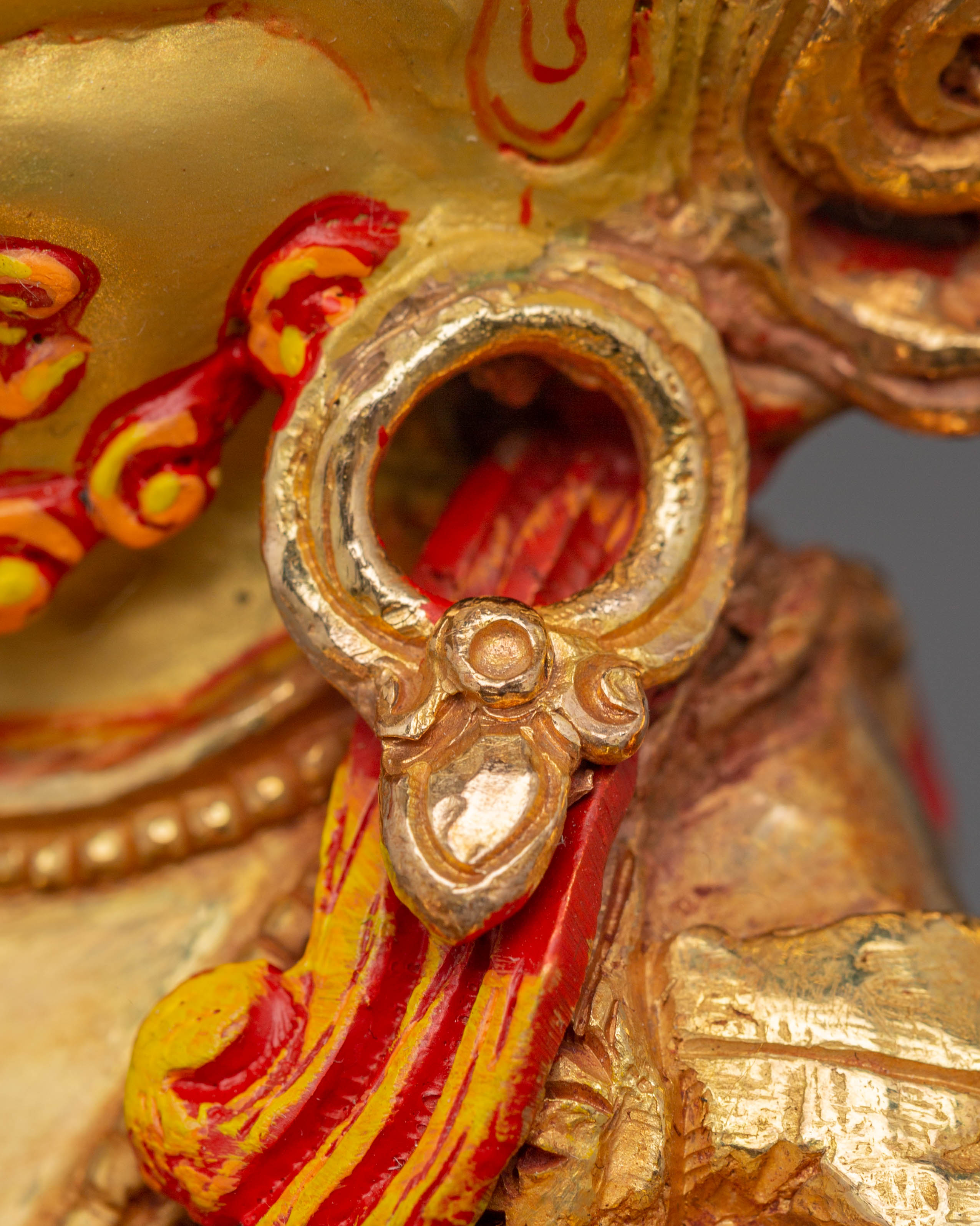 Wrathful Black Manjushri Statue | Tibetan Buddhist Deity of Wisdom