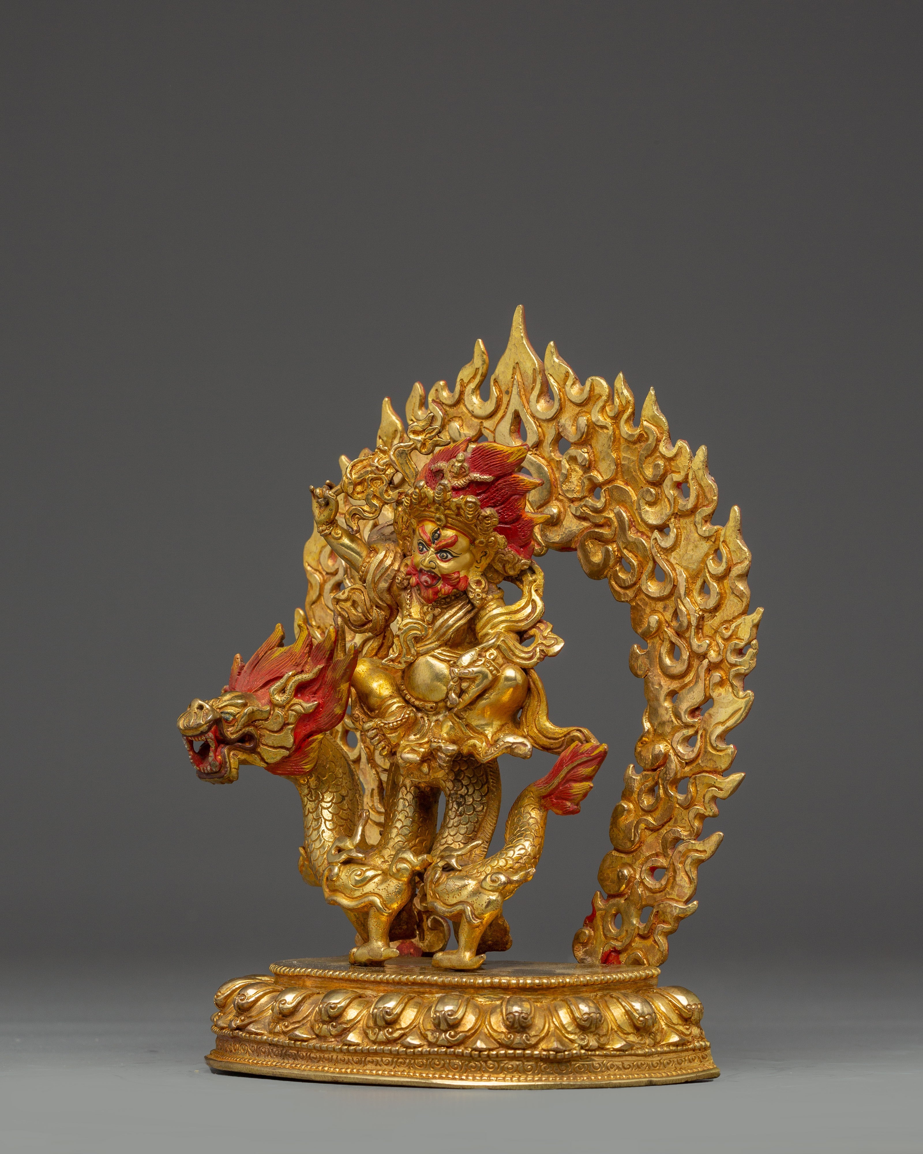 White Dzambhala Tibetan Wealth God | Symbol of Prosperity