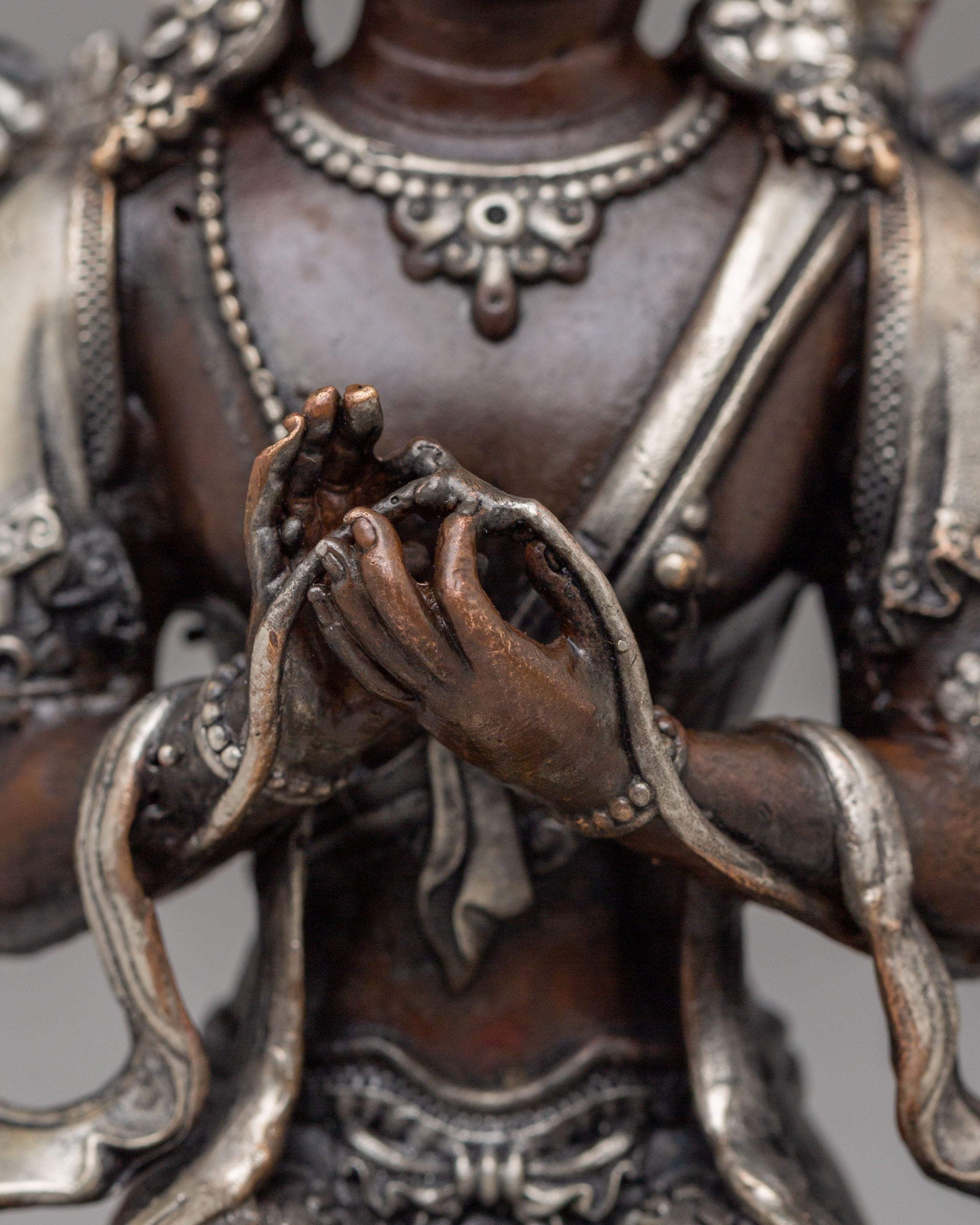 Handcrafted Maitreya Buddha Buddhist Statue | Spiritual Decor