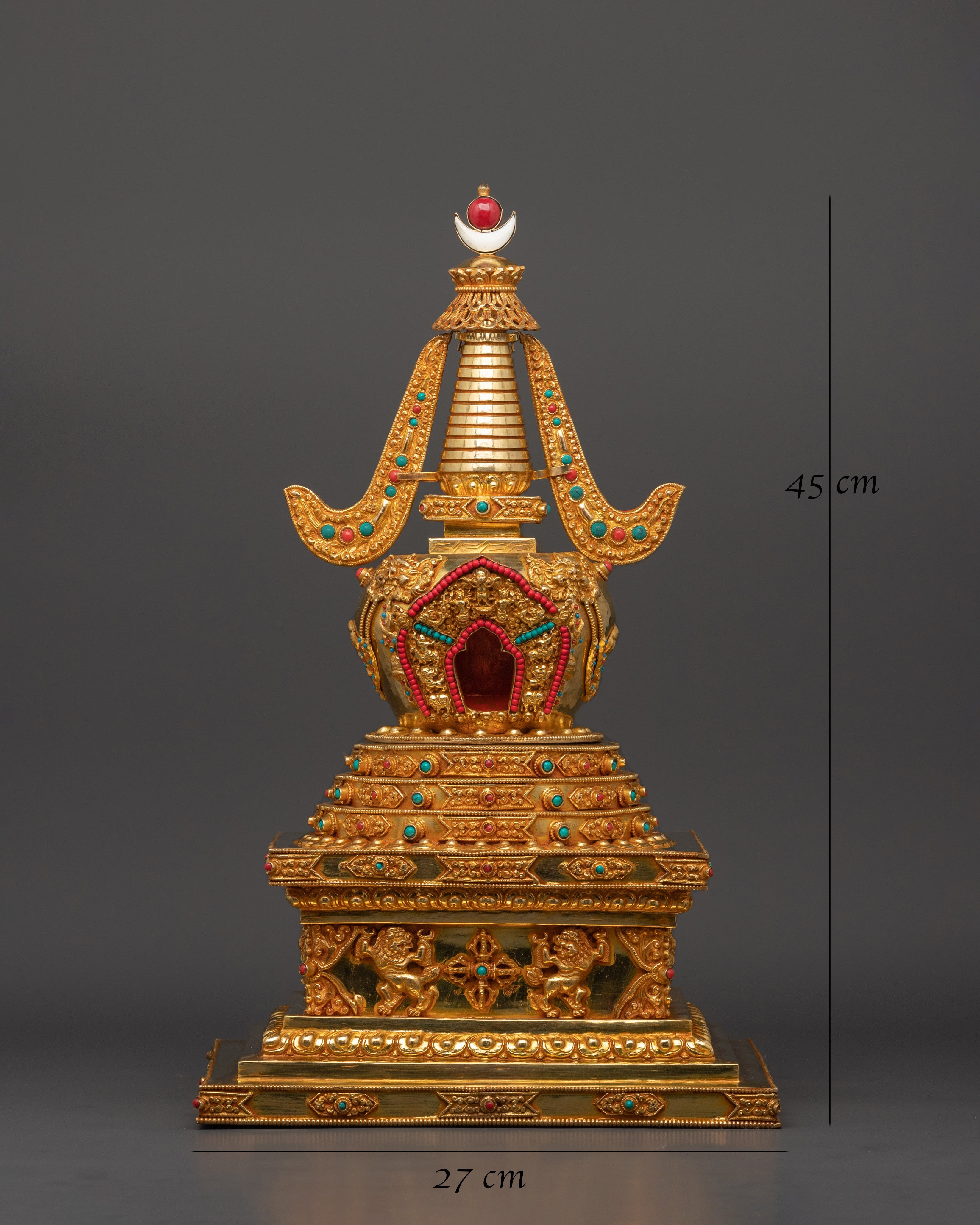 Buddhist Tibetan Religious Stupa | Perfect for Buddhist Altars