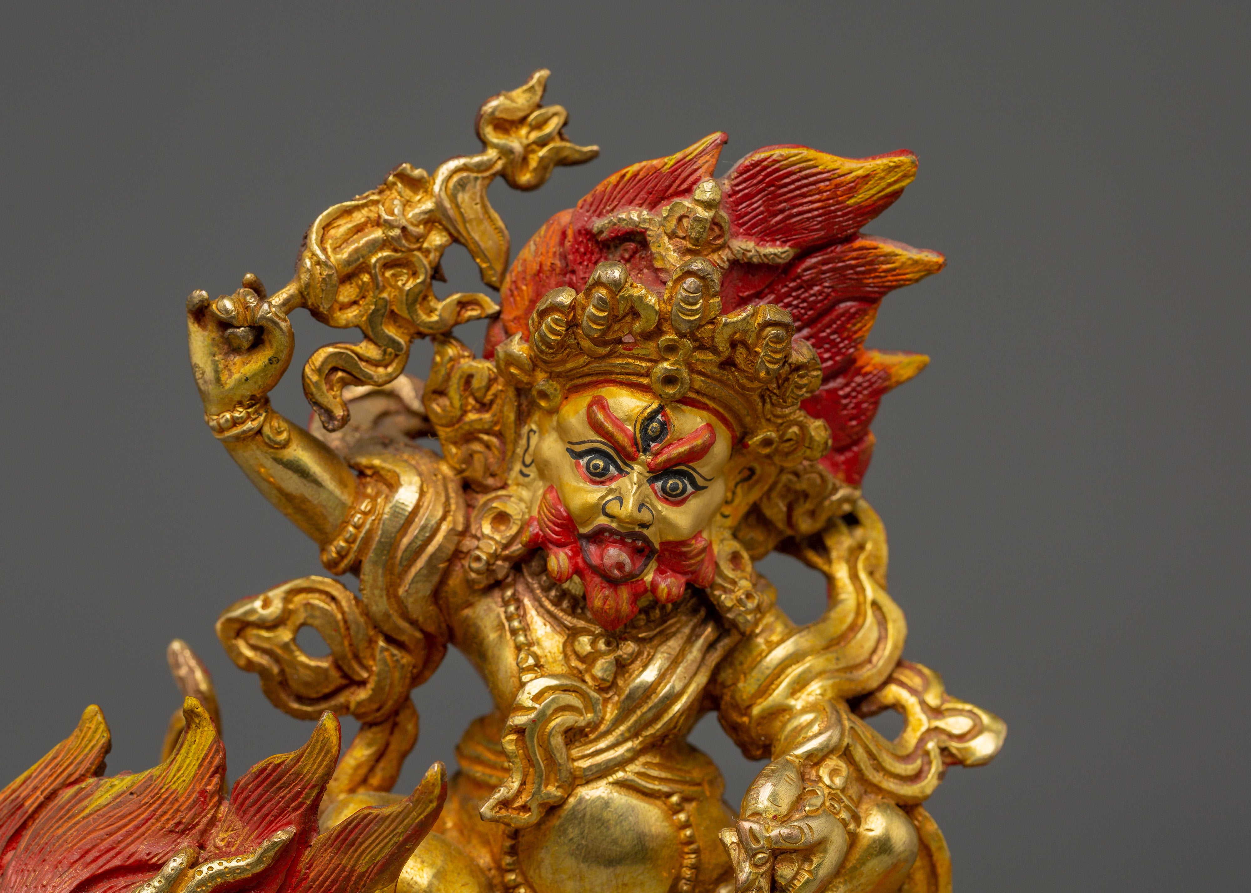 White Dzambhala Tibetan Wealth God | Symbol of Prosperity
