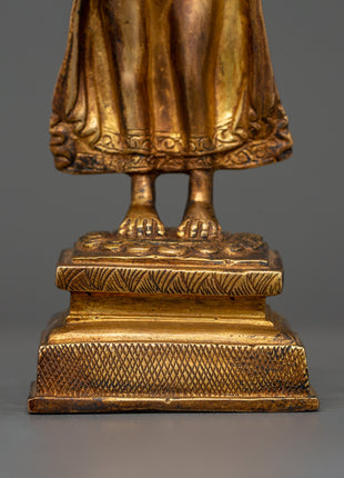 Dipankara Enlightened Deity Statue | Buddha of Light and Wisdom