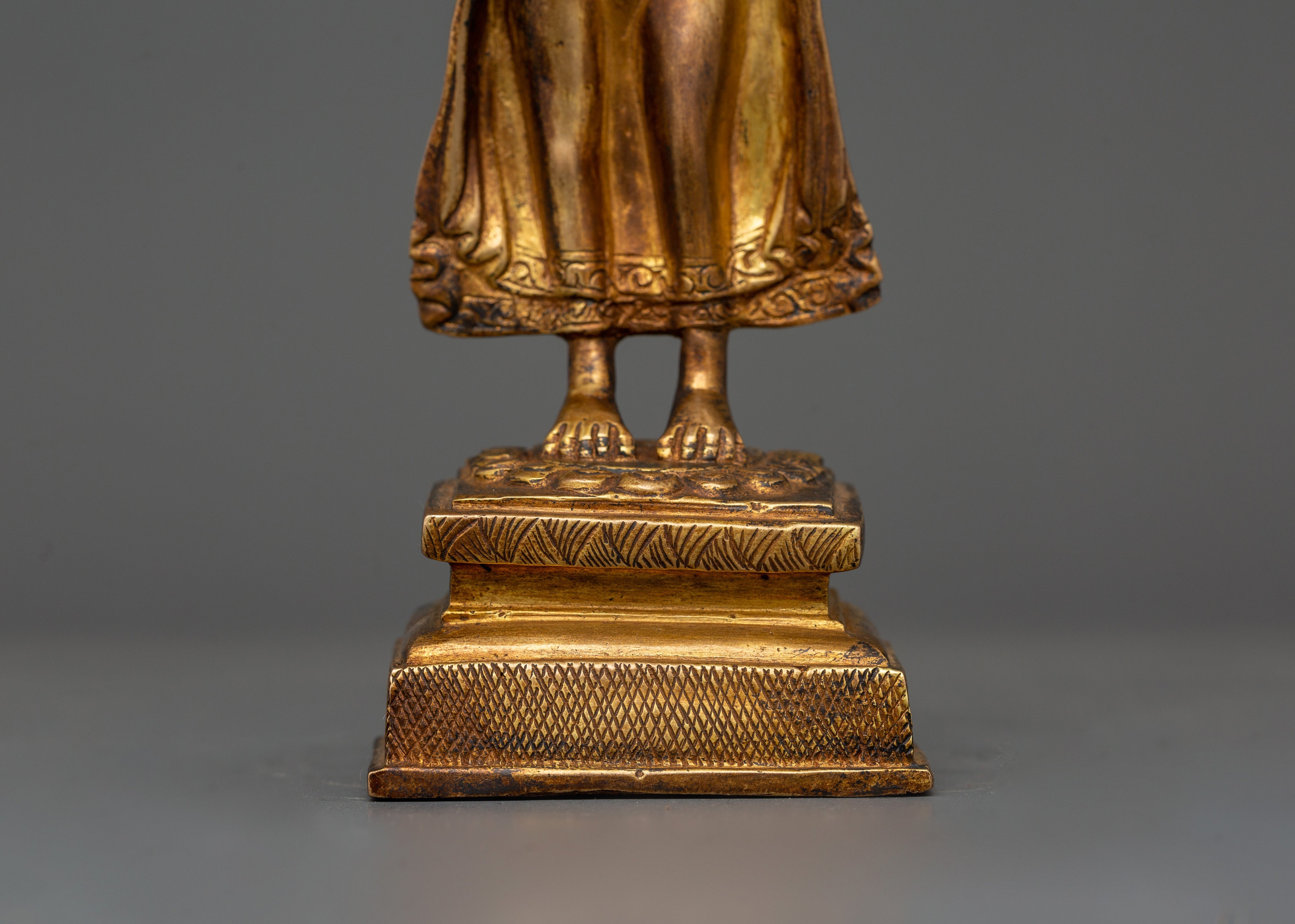 Dipankara Enlightened Deity Statue | Buddha of Light and Wisdom