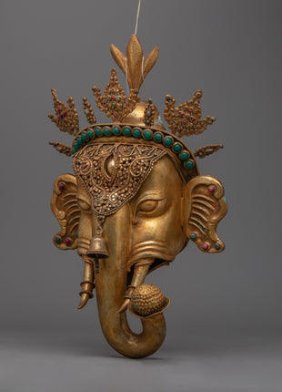 Lord Ganesha Wall Hanging | Ganesh Decor Spiritual Art for Home