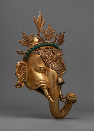 Lord Ganesha Wall Hanging | Ganesh Decor Spiritual Art for Home